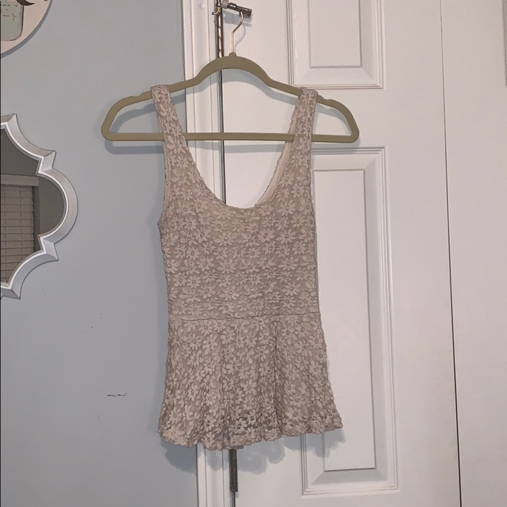 Floral tank top